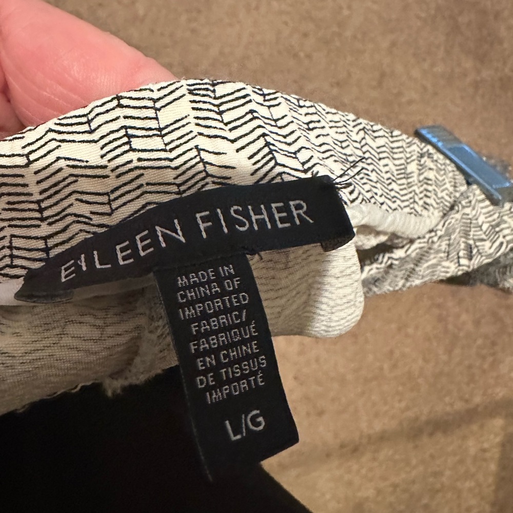 Large Eileen fisher lounge pants